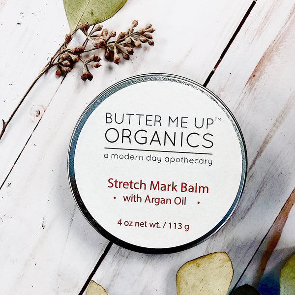 Organic Stretch Mark Body Butter Argan Oil/ Stretch Marks / Stretch