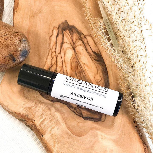 Anxiety Roller Ball / Organic Essential Oils For Anxiety / Anxiety