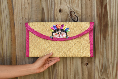 Mexican Embroidery Sequin Small Bag