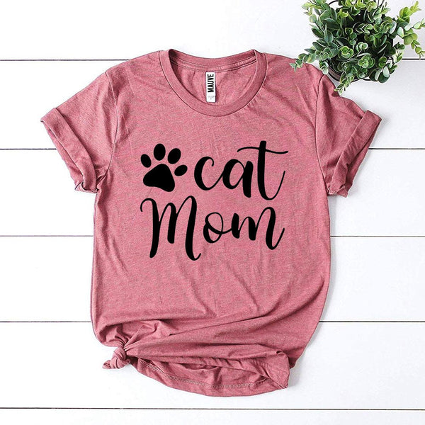 Cat Mom T-shirt